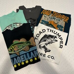 Magellan, Tackle Addict, Toad Thumper Fishing Branded T-Shirts